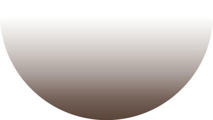 Half Circle Gradient Element Svg