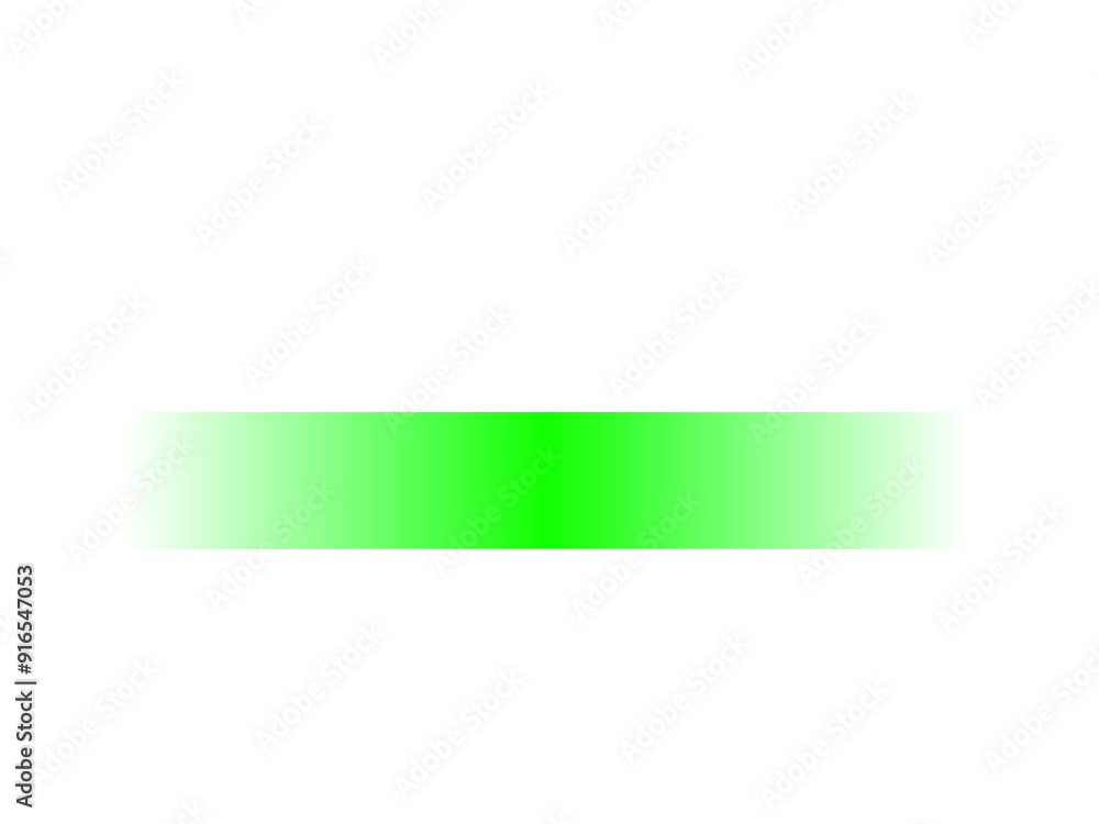Poster green transparent gradient rectangle shape