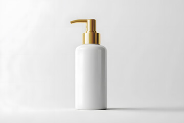 Product Packaging Skincare Bottle Mockup isolated on white background
