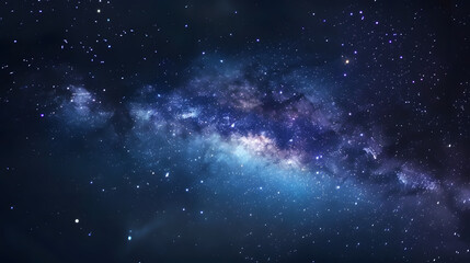 Fototapeta premium milky way galaxy at night