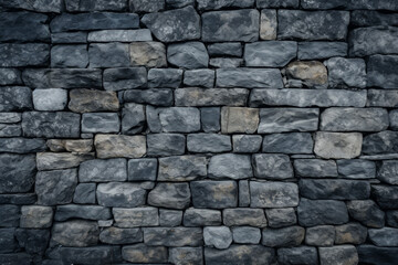 Fototapeta premium A wall surface of stone brick