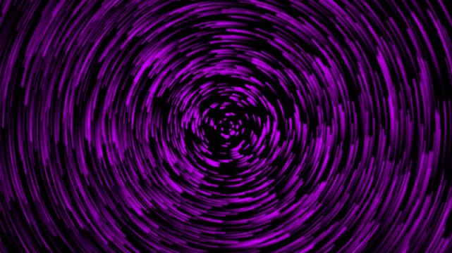 Atoms particles purple pattern creative abstract dinamic animation. Starfall cosmic galaxy animated 4K looped video background. 