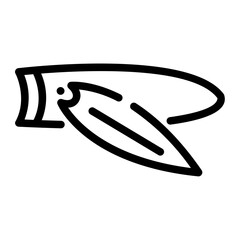 nail clipper Line Icon