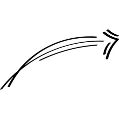 Scribble Arrow Line