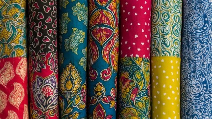 tenun ikat and batik caracteristic from indonesian people