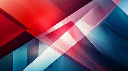 Obraz premium Abstract Geometric Shapes in Vibrant Colors