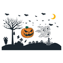 Halloween Pumpkin Hunting SVG