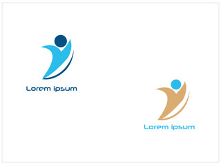 font customise logo design, vector , illustration and unique  design logo . 