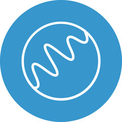 Mercury Vector Line White Circles Multicolors