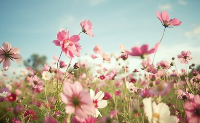 campo de flores silvestres