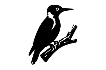 Woodpecker Vector Silhouette