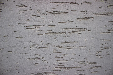 Gray Wall with Horizontal Textured Grooves