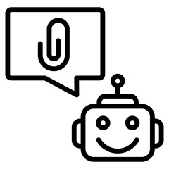 Message Gpt Icon Element For Design