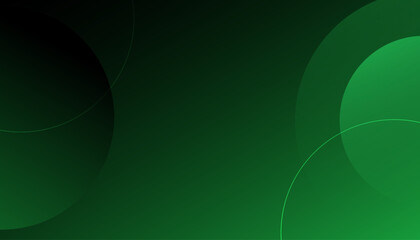 Abstract green wavy background. Vector illustration