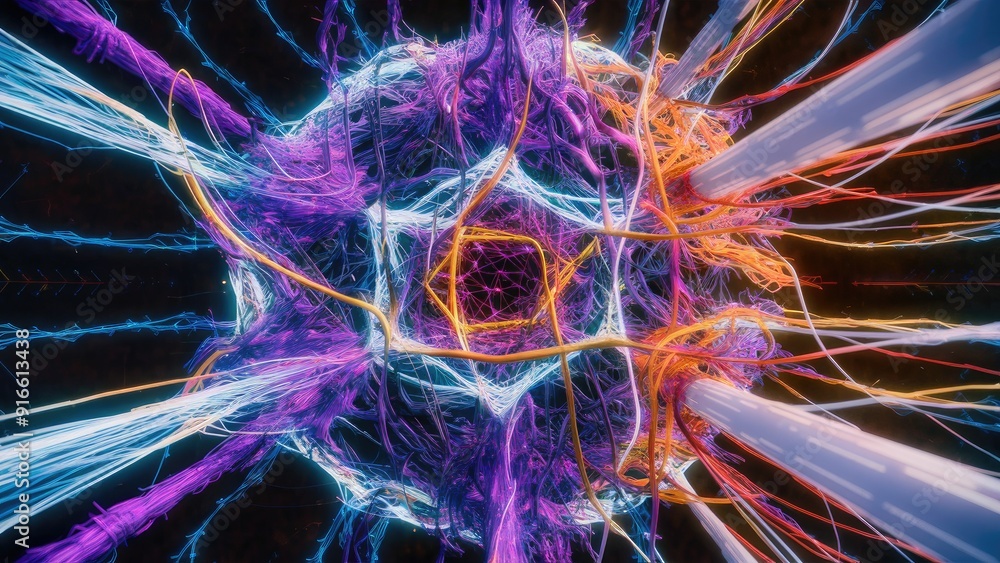 Poster abstract network of digital ai mesh