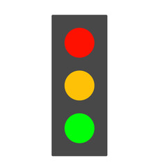 traffic light, traffic lamp icon vector symbol illustration 