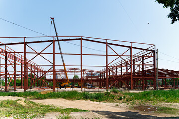 new construction, metal structures, industrial, construction, architecture, development, addition,...