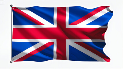 England Flag isolated on white or transparent png...