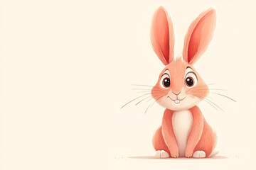 Obraz premium Happy Easter bunny 
