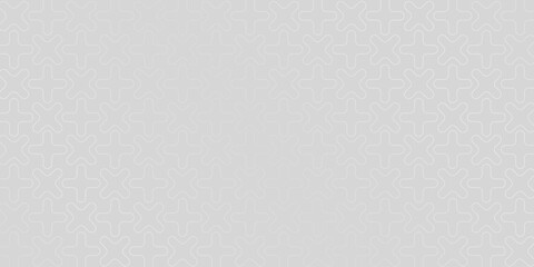 Abstract line pattern background. Futuristic light geometric pattern on a gray background with outline shapes. Brutalist vector background for banner, landing, website, poster, cover, and brochure.
