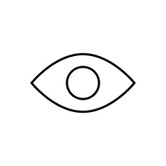 Eye linear icon