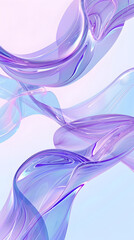 Naklejka premium Energetic lines light background illustration