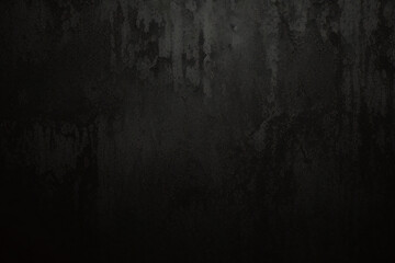 Obraz premium Vieux mur texture ciment fond gris noir foncé conception de couleur grise abstraite sont clairs avec fond dégradé blanc.