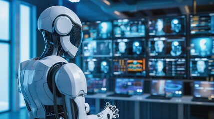 AI in robotics enables better control and surveillance with advanced data monitoring