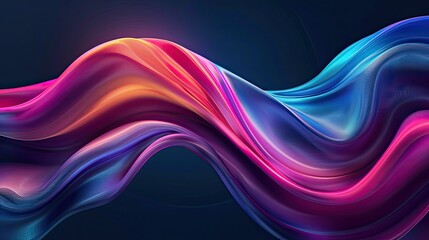 3d silk abstract wave fluid motion texture backgrounds