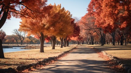 autumn in the park
