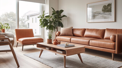 Beautiful contemporary and airy living room