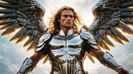 Archangel Michael, a spiritual warrior in the battle of good versus evil