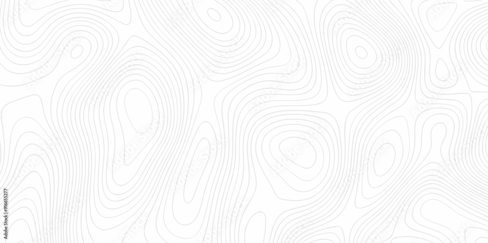 Poster abstract design with seamless pattern with lines topographic map. geographic mountain relief. retro 