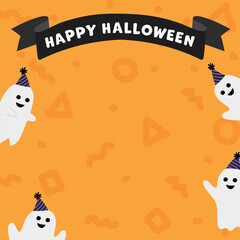 かわいいハロウィーンのフレーム