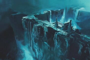 Ancient alien ruins discovered deep within a mysterious underwater chasm.