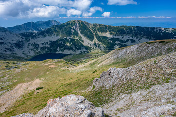 Summer landscape photography of the Pirin Mountains, Bulgaria. One of the most popular travel destination in Balkan Peninsula.