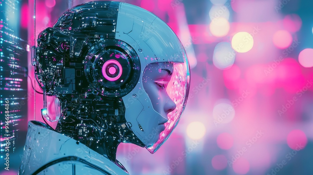 Poster ai innovations in open environments, exploring the impact of artificial intelligence in vast, unobst