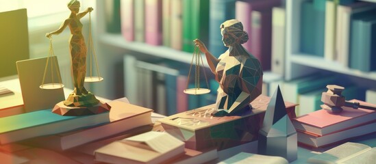 Lady Justice and the Law