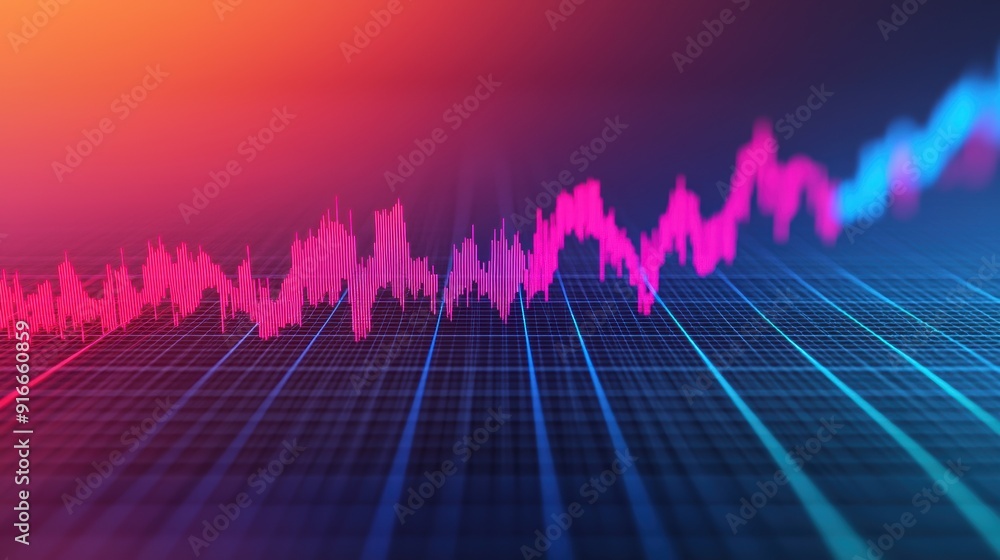 Poster enhancing monetary policy with digital financial tools for inflation control visualization in 8k det