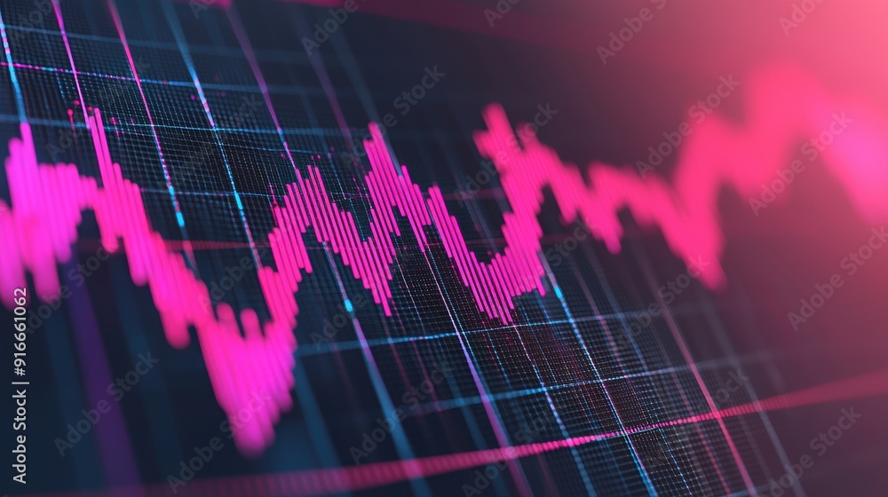 Aufkleber futuristic ai-driven analysis of inflation data with copy space for text in stunning 8k detail