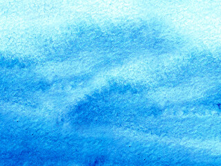 Ultramarine blue watercolor texture for background with soft gradients