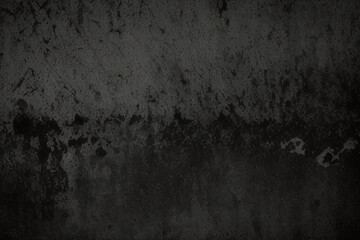 Fototapeta premium Abstract concrete stone wall. dark texture black stone concrete grunge texture and backdrop background. retro grunge anthracite panorama. Panorama dark black canvas slate background or texture. 