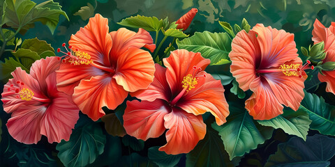 Beautiful flowers background