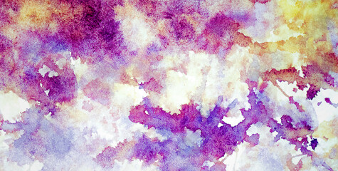 Eclectic and Expressive Painted Dreamscape Infused with an Array of Colors and Abstract Forms