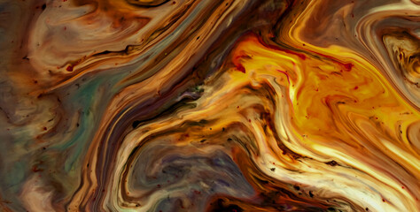 Eclectic and Expressive Painted Dreamscape Infused with an Array of Colors and Abstract Forms