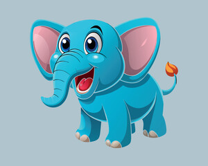 Fototapeta premium Elephant Illustration 