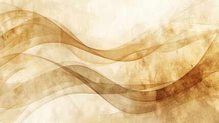 Beige and sepia abstract banner