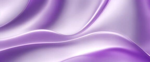 Obraz premium Soft pastel Purple shiny satin silk swirl wave background
