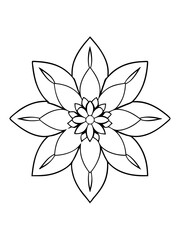 Elegant Black and White Illustrations Featuring Isolated Lotus Flowers, Abstract Backgrounds, and Geometric Shapes for Minimalist and Contemporary Design Projects