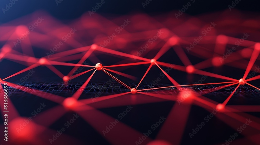 Poster futuristic digital commerce interconnected systems | high detail 8k image with copy space for text
